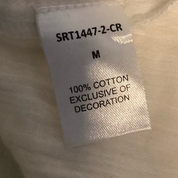 THML White Ruffled  Top - Picture 5 of 7